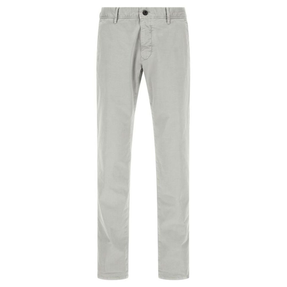 Incotex Gray Cotton Casual Men's Pants